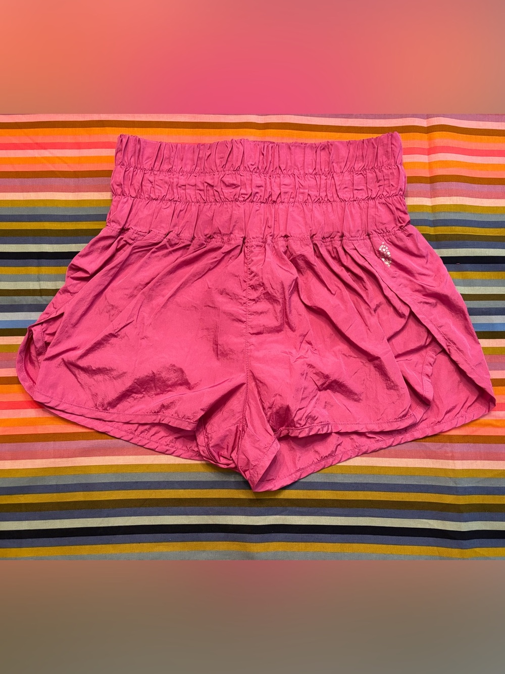 Free People Movement Shorts Pink Medium